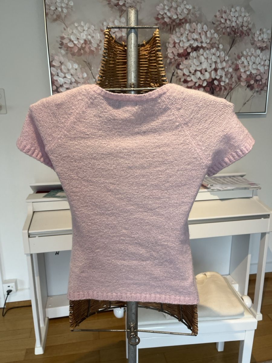 Benetton Maglioni & Felpe: Benetton Strickpullover, kurzarm rosa, XS – Usato da Solothurn venduto da Bobesch08 3