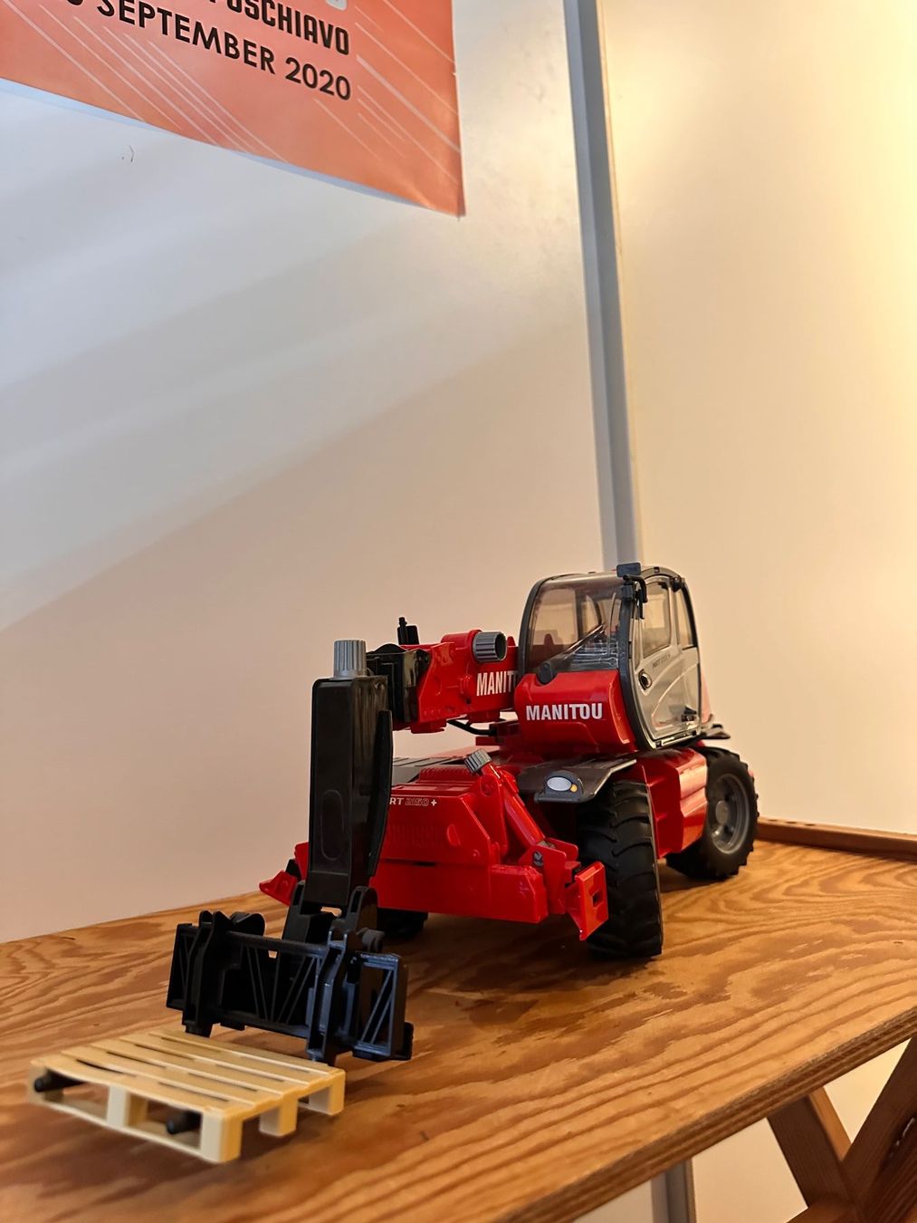 Bruder Giocattoli: Bruder Manitou Teleskoplader – Usato da Hasliberg-Reuti venduto da Migi79 5