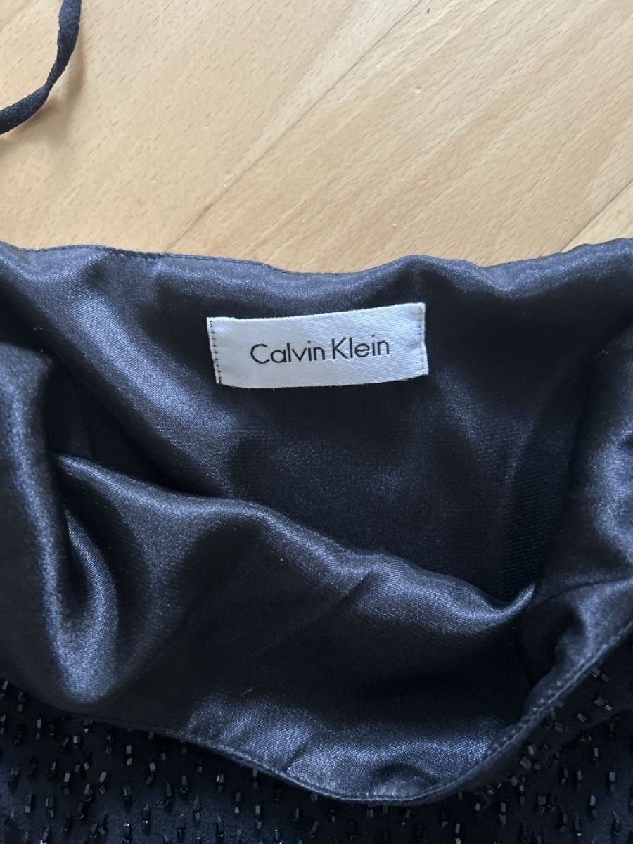 Calvin Klein Vestiti: CALVIN KLEIN Maxikleid Seide Grösse S/ M – Usato da Luzern venduto da Sunnysmile0511 2