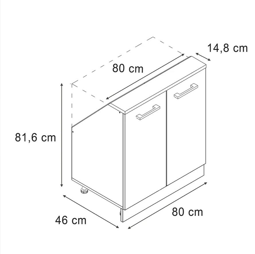 Schränke: Dachschrägenschrank 80cm – Neu und originalverpackt aus Effingen von NBono01 1