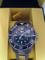 Automatik Uhr neu günstig Invicta Pro Diver Titan 0420 45mm