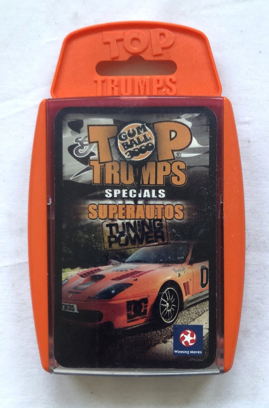 Spiele: TOP TRUMPS SPECIALS - Quartett - Superautos - Tuning Power – Gebraucht aus Schaffhausen von durruti