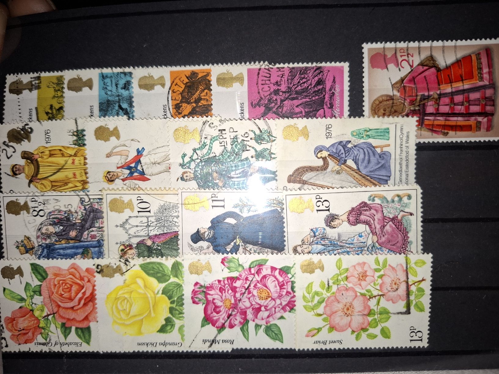 Alle Briefmarken: Motiv Marken Blimen / Diverses – Gebraucht aus Balgach von SIMEON27
