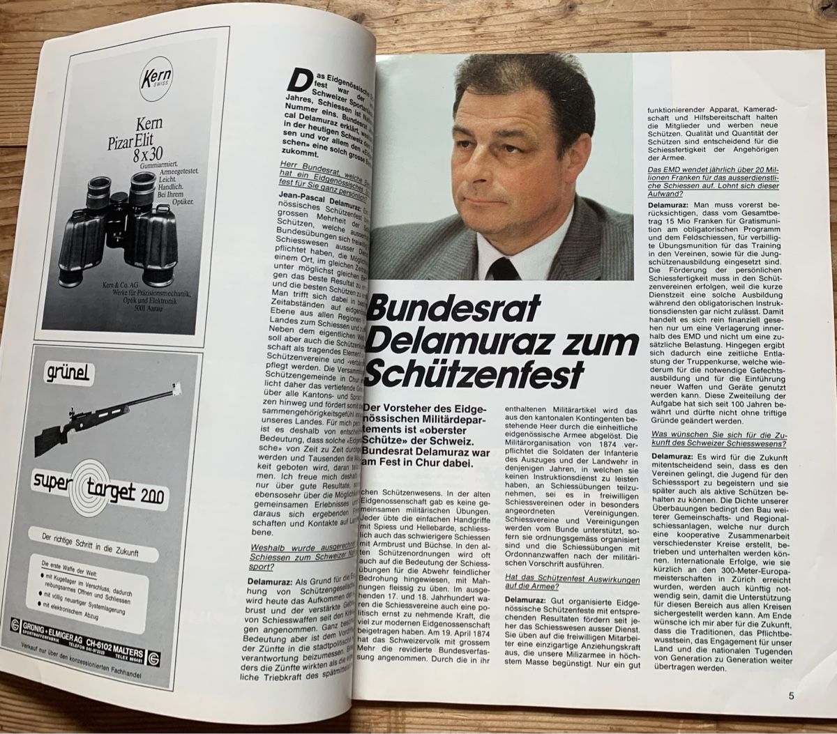 Libri: Erinnerungsheft Eidg Schützenfest Chur 1985 – Usato da Goldingen venduto da Bergler012 2