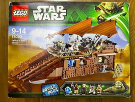 LEGO 75020 Jabba's Sail Barge - complet, notice + boîte
