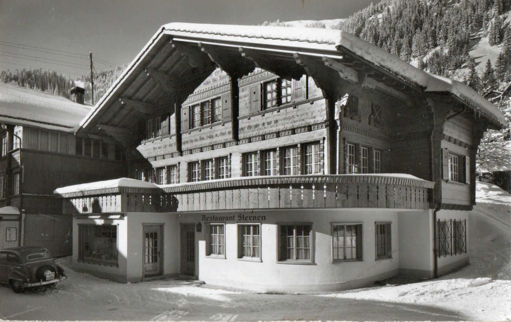 Cartoline postali: Adelboden - Restaurant Sternen – Nuovo (secondo la descrizione) da Melano venduto da pisonsdro