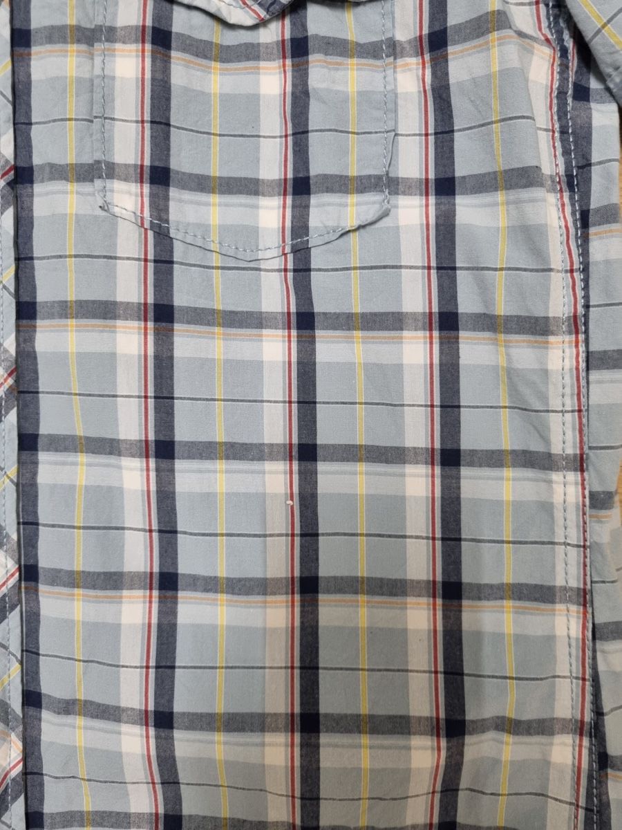 H&M Camicie: H&M Herren Hemd Grösse M, hellblau kariert – Nuovo (secondo la descrizione) da Kollbrunn venduto da Frma18 2