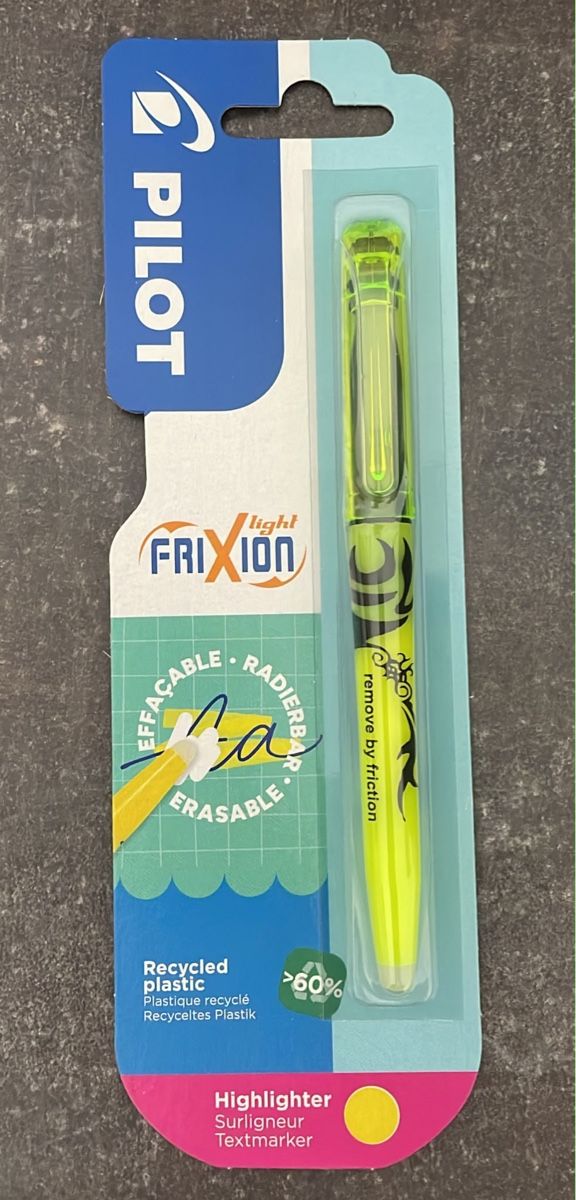 Pilot Stifte & Marker: Pilot Frixion Light Textmarker gelb – Neu und originalverpackt aus Niederhelfenschwil von jas_sq7y