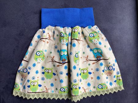 NEUES Sommer Röckli (Eulen) Gr. 98/104