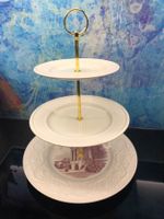 Wedgwood Etagere Patisserie Aperogebäck Geschirr Weihnachten