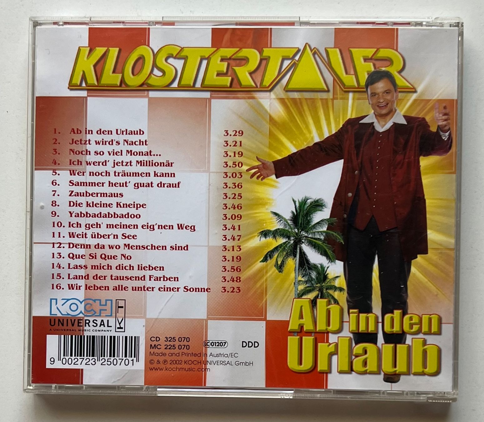 CDs: Klostertaler / Ab in den Urlaub – Gebraucht aus Näfels von rottabi 1