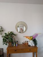 Miroir rond doré Maison du Monde