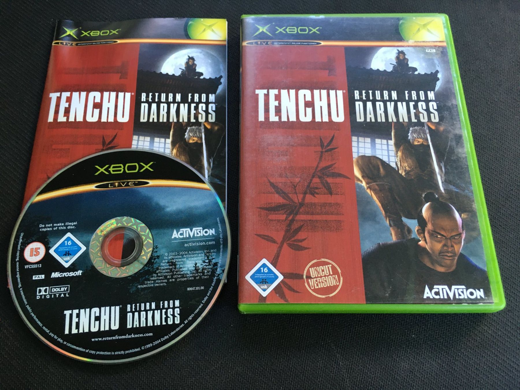 Microsoft Giochi: Tenchu Return from Darkness - Xbox Game – Usato da St.Gallen venduto da Punktchen01