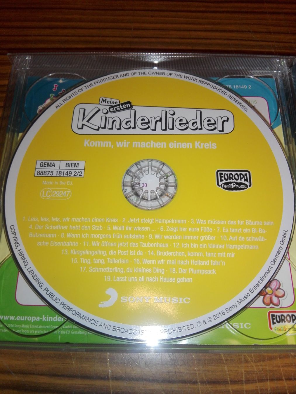 CDs: Meine ersten Kinderlieder - Tierlieder uvm.   (3er CD Box) – Gebraucht aus St. Gallen von elk2021 4