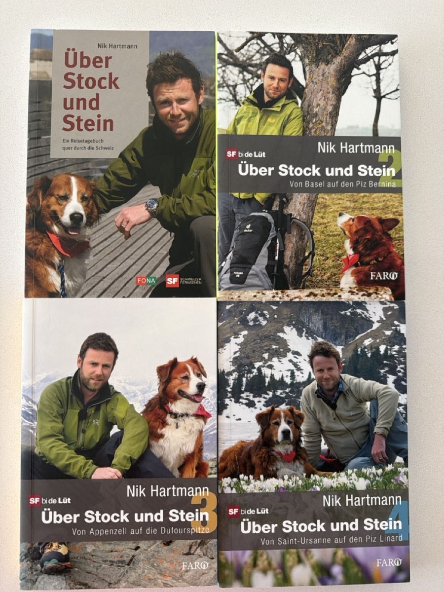 Bücher: Nik Hartmann Über Stock und Stein – Gebraucht aus Winkel von gracom
