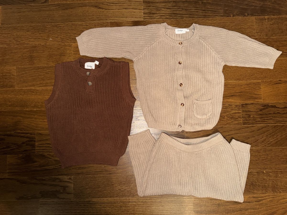 Feetje Kleiderpakete & -sets: FEETJE Strickpullover und Weste Set Gr 74/86 – Neu (gemäss Beschreibung) aus Zug von miami88mami