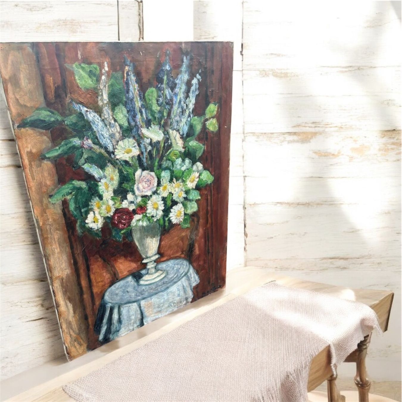 Gemälde: Blumenstillleben Gemälde 60x80 – Gebraucht aus Esslingen von Sereno3