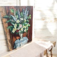 Blumenstillleben Gemälde 60x80
