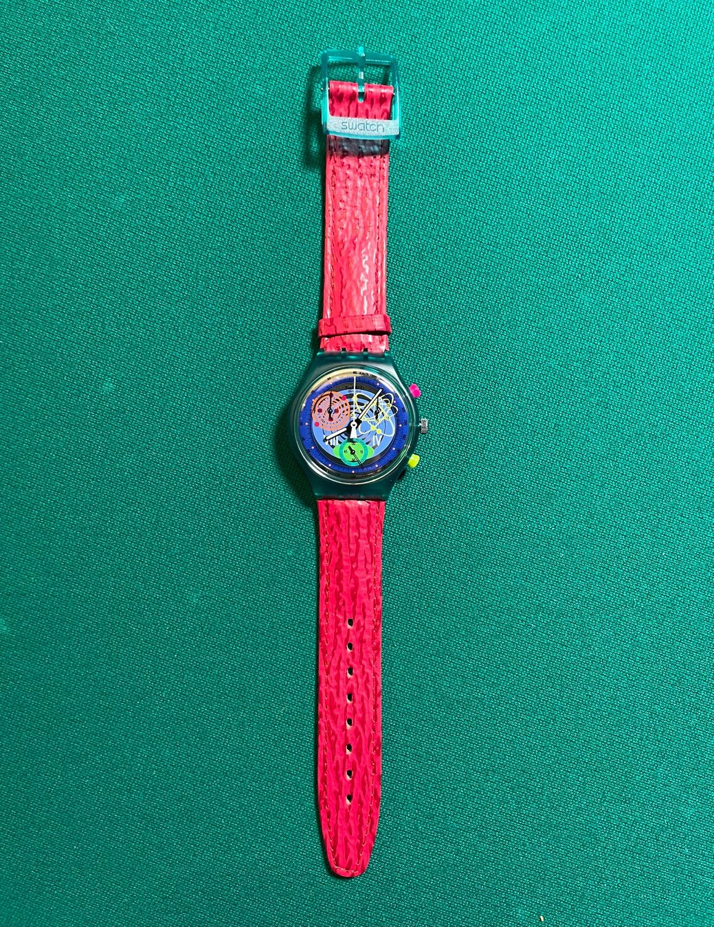 Swatch Orologi: Swatch Chrono Pink Spings 1992, SCL103 – Nuovo e nell'imballaggio originale da Jonen venduto da Pipo091156 1