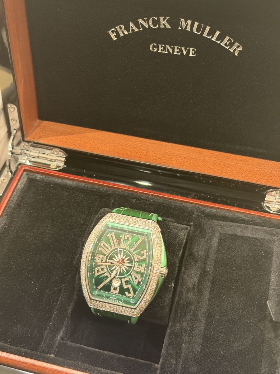 Franck Muller Orologi: Franck Muller Yachting Custom Diamonds Full Set – Usato da Cressier NE venduto da mat_h76s 3