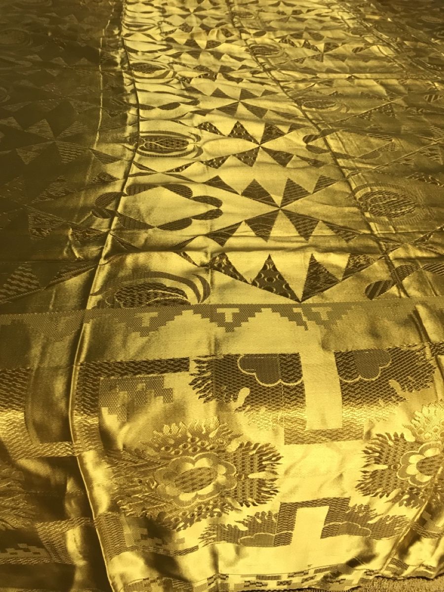 Coperte: Couverture de lit dorée vintage avec franges. Déco chic ✨ – Nuovo (secondo la descrizione) da Grimisuat venduto da eliseba88 3