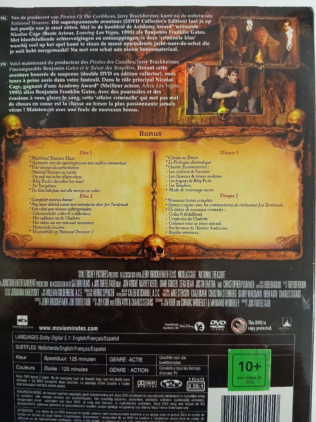 Tutti i DVDs: Benjamin  Gates et le trésor  des templiers – Nuovo (secondo la descrizione) da Biel/Bienne venduto da Monhub 5