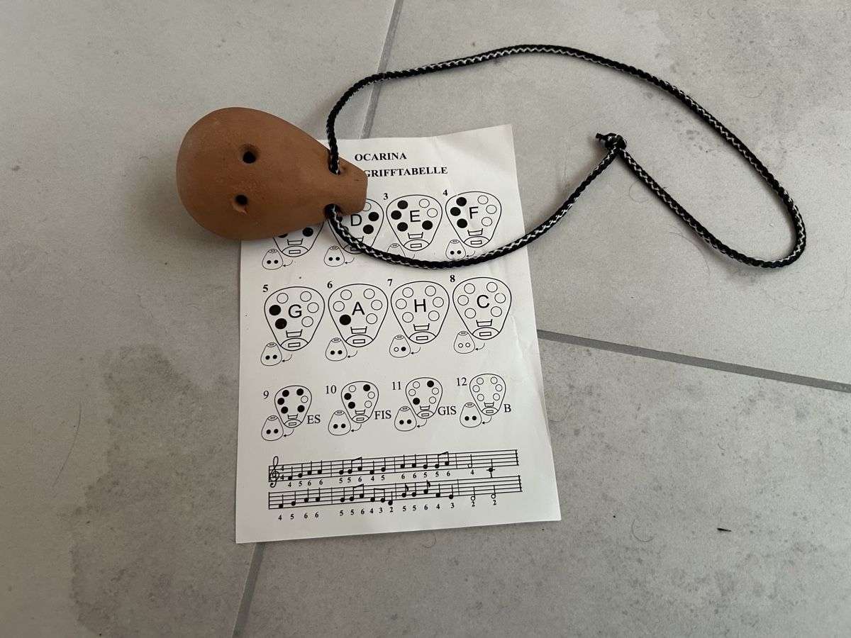 Strumenti musicali: Okarina aus Ton – Usato da Bollodingen venduto da Crimo