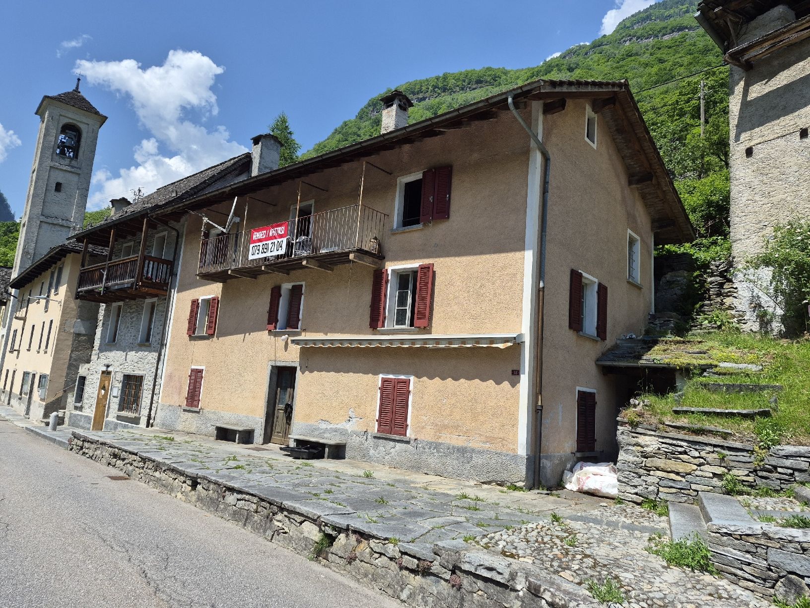 Cartoline postali: Rustico da ristrutturare a Linescio, Vallemaggia. – Usato da Cevio venduto da BiadiciN