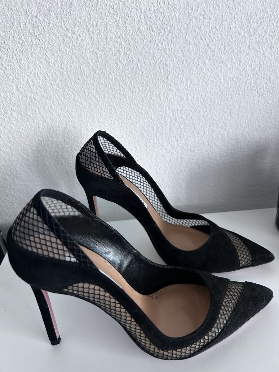 Aquazzura Scarpe da donna: Aquazzura black suede Gr.37.5 – Usato da Bonstetten venduto da Audreystyle 2