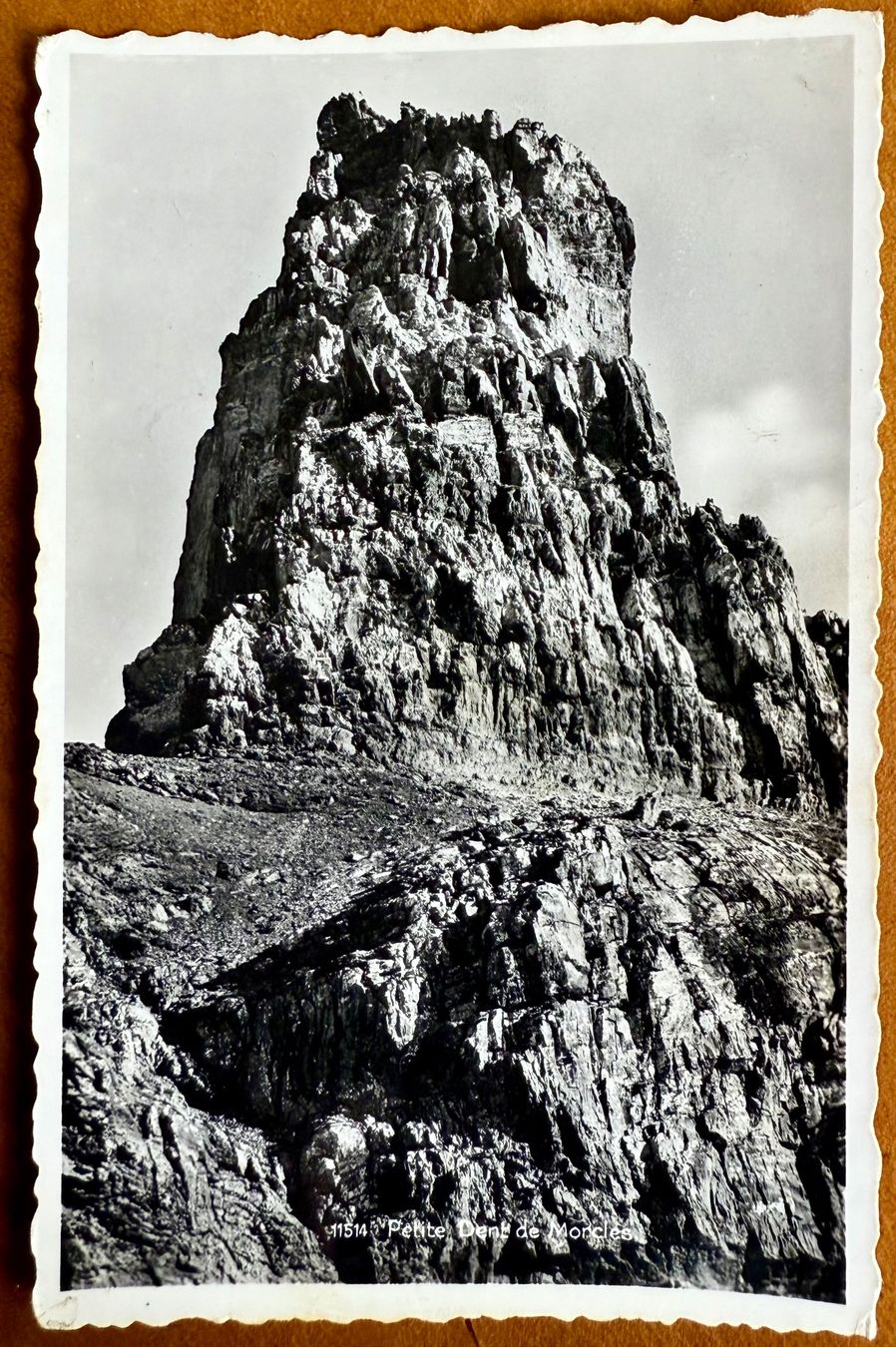 Ansichtskarten: Petite Dent de Morcles - Carte ancienne – Gebraucht aus Lutry von Ediego