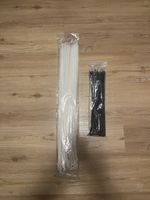 Industrie Kabelbinder Set (weiss & schwarz) – neu