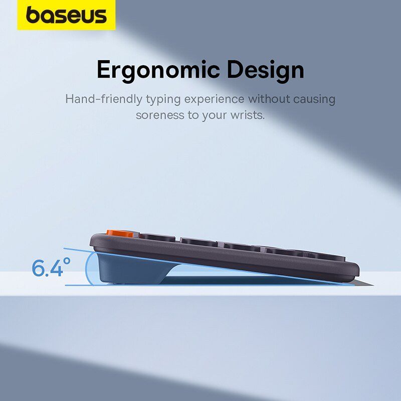 Tastiere: Baseus Mini Tastatur Bluetooth + 2.4 / 5 GhZ, kabellos – Nuovo e nell'imballaggio originale da Romanshorn venduto da pfimex 2