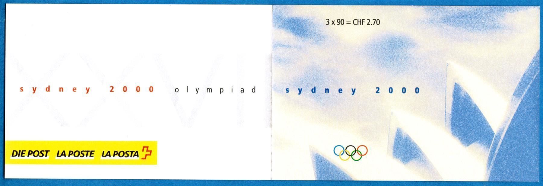 Tutti i francobolli: Marken-Heft   Sydney  2000    postfrisch – Nuovo (secondo la descrizione) da Mellingen venduto da Ginger 1