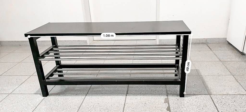 Guardaroba: IKEA TJUSIG Schuhgestell schwarz – Usato da Schwerzenbach venduto da Lik3 2