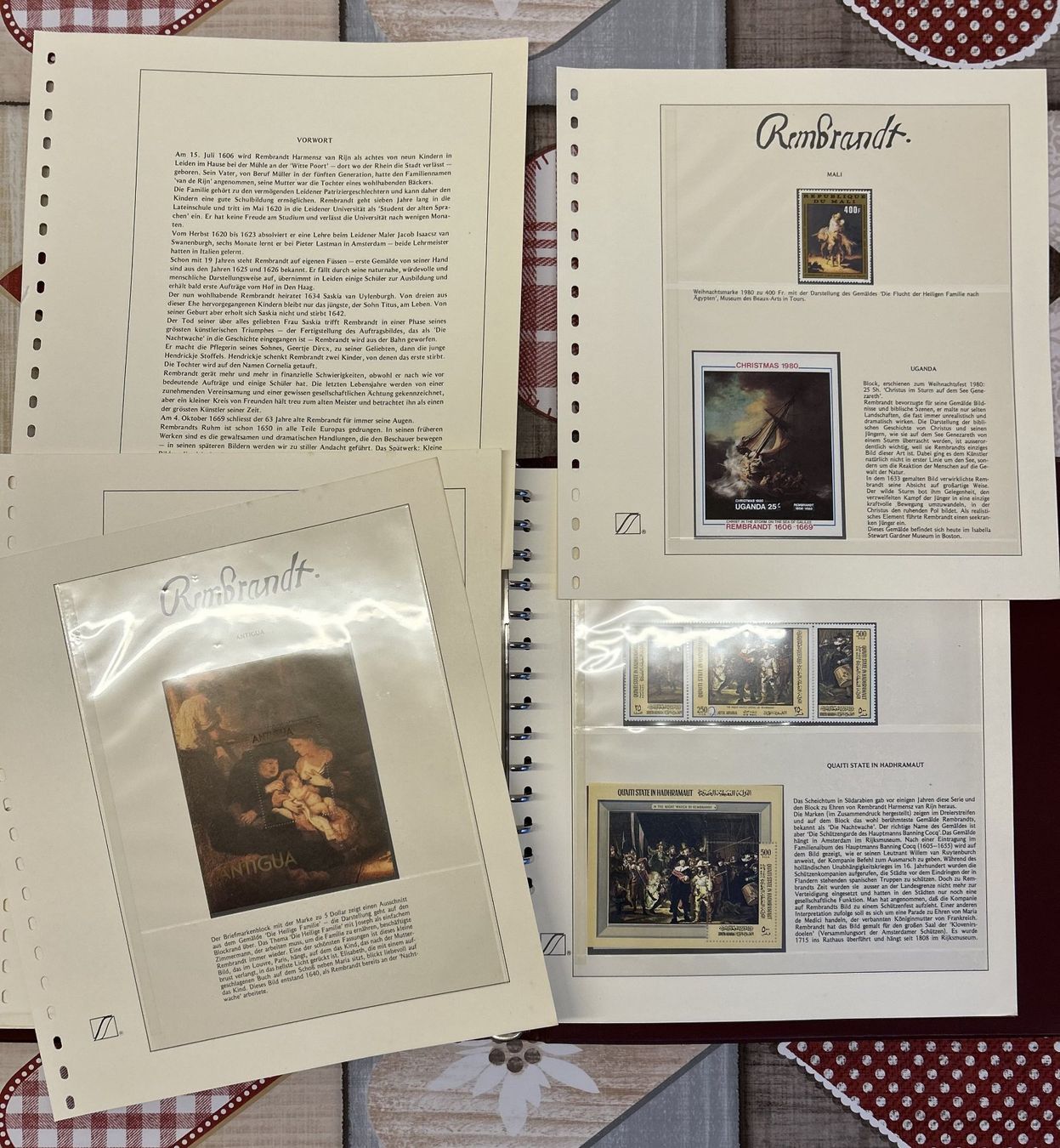 Tutti i francobolli: Rembrandt - Philatelistische Dokumentation – Usato da Martina venduto da migrol06 6