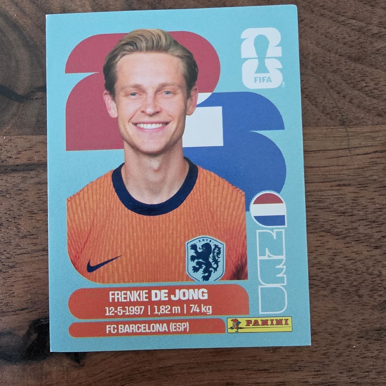 Panini Cartes à collectionner: Panini NED14 Frenkie de Jong  – Neuf avec emballage d'origine à Buchs AG par LogoParts