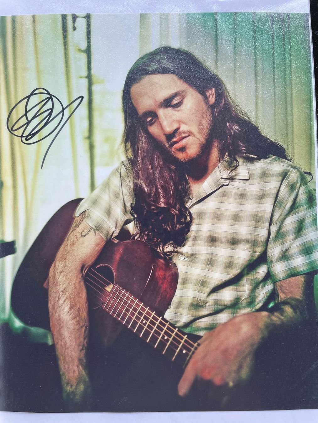 Autogramme: John Frusciante RHCP Handsigniert RARE – Neu (gemäss Beschreibung) aus Seuzach von