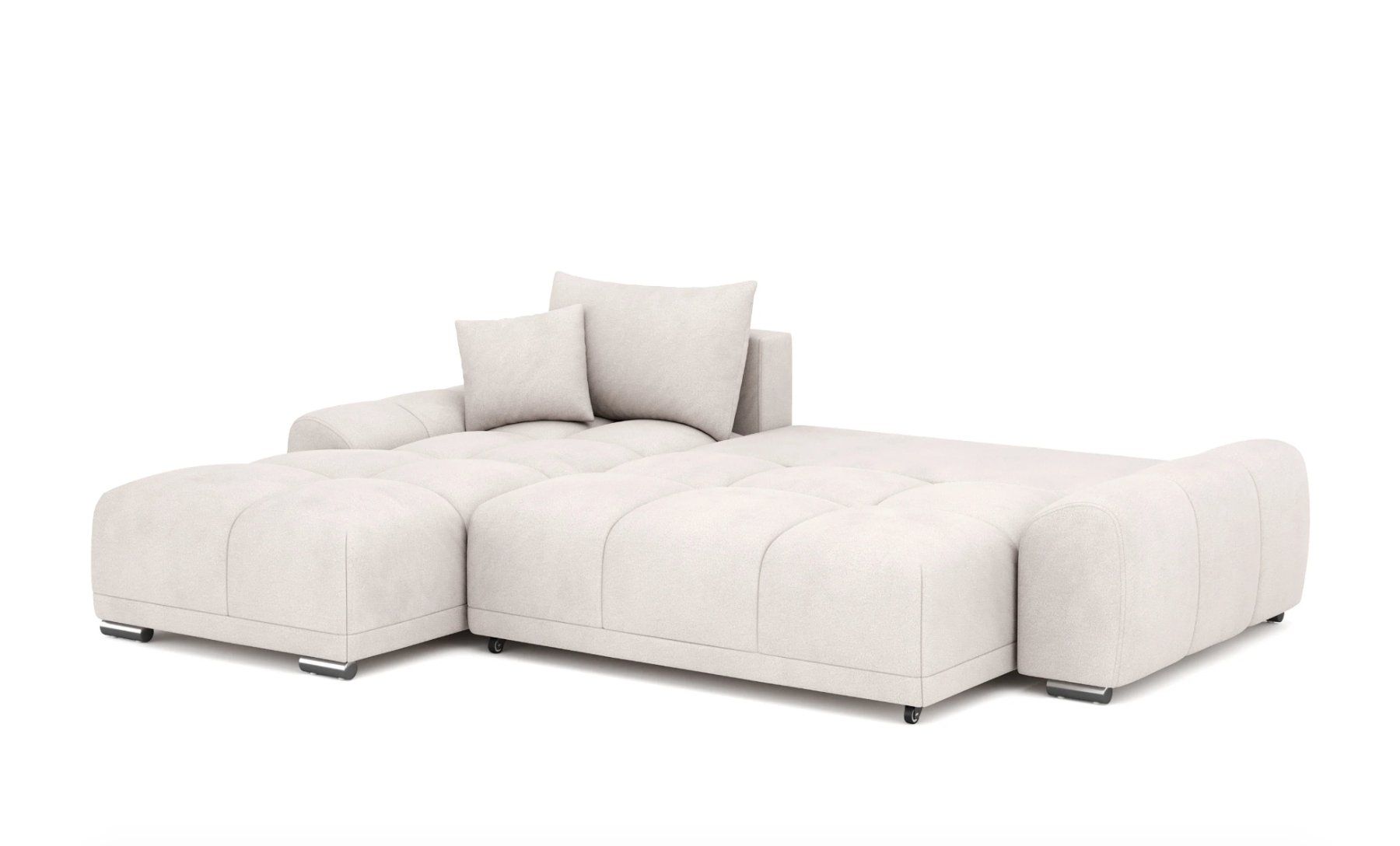 Sofas: Ecksofa Schlaffunktion TRAVIS links beige - Gratis Versand – Neuf avec emballage d'origine à Kleinwangen par Maluwa_GmbH 3