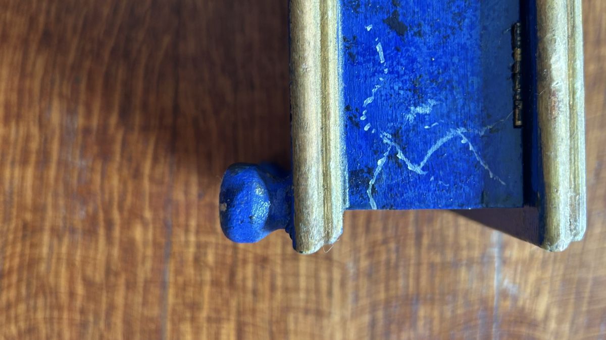 Barattoli: Antike Schmuckschatulle, Lapislazuli – Usato da Riedholz venduto da Frettchen63 6