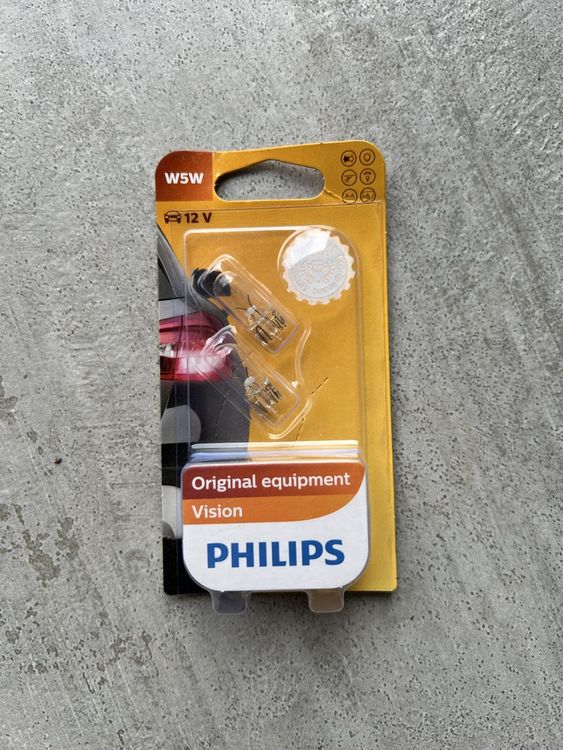 Philips 13961B2 Lampadine W5W – Luce Auto 24V 5W Per Auto E Moto - 2