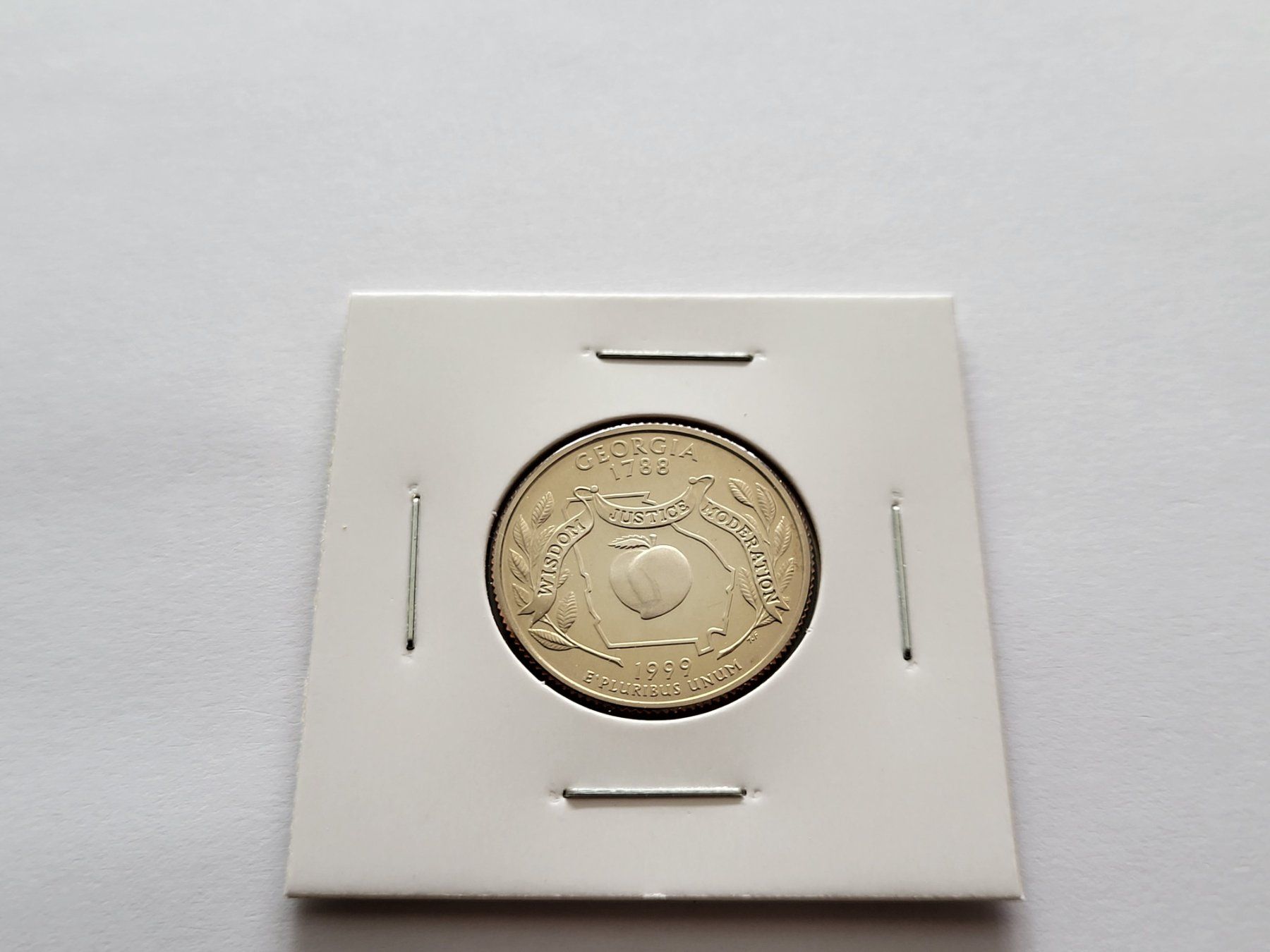 Tutti le monete: Quarter Georgia 1999 S Proof – Nuovo (secondo la descrizione) da Pravidondaz venduto da LVtik 1