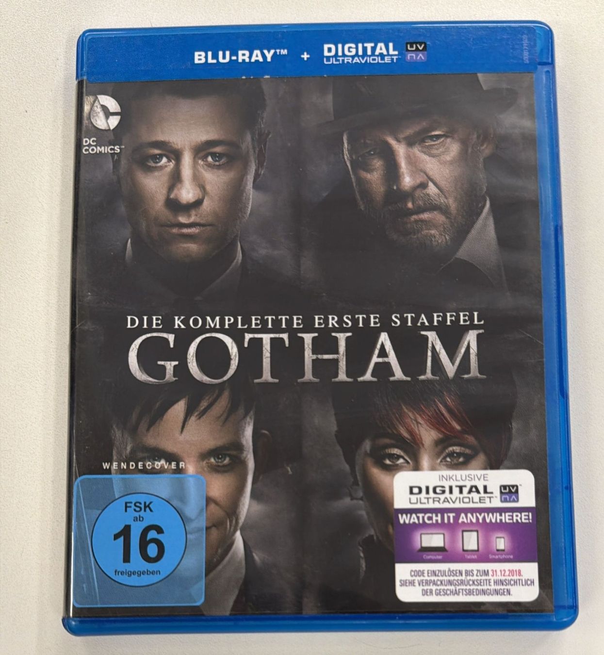 Tutti i DVDs: DIE KOMPLETTE ERSTE STAFFEL GOTHAM BLU-RAY – Usato da Zürich venduto da freioccasionen
