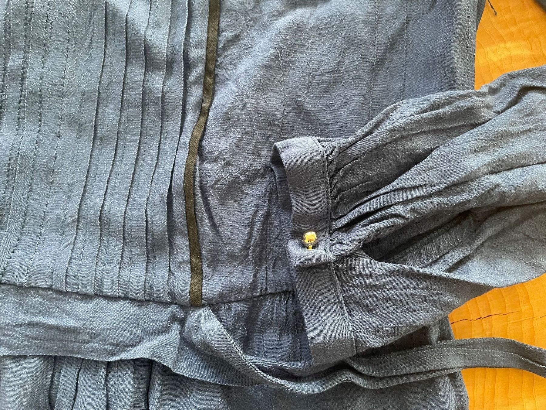 Kookai Kleider: blaues Kleid mit langen Ärmeln / Robe KOOKAÏ 36 – Neu (gemäss Beschreibung) aus Zürich von AnnaSa 7