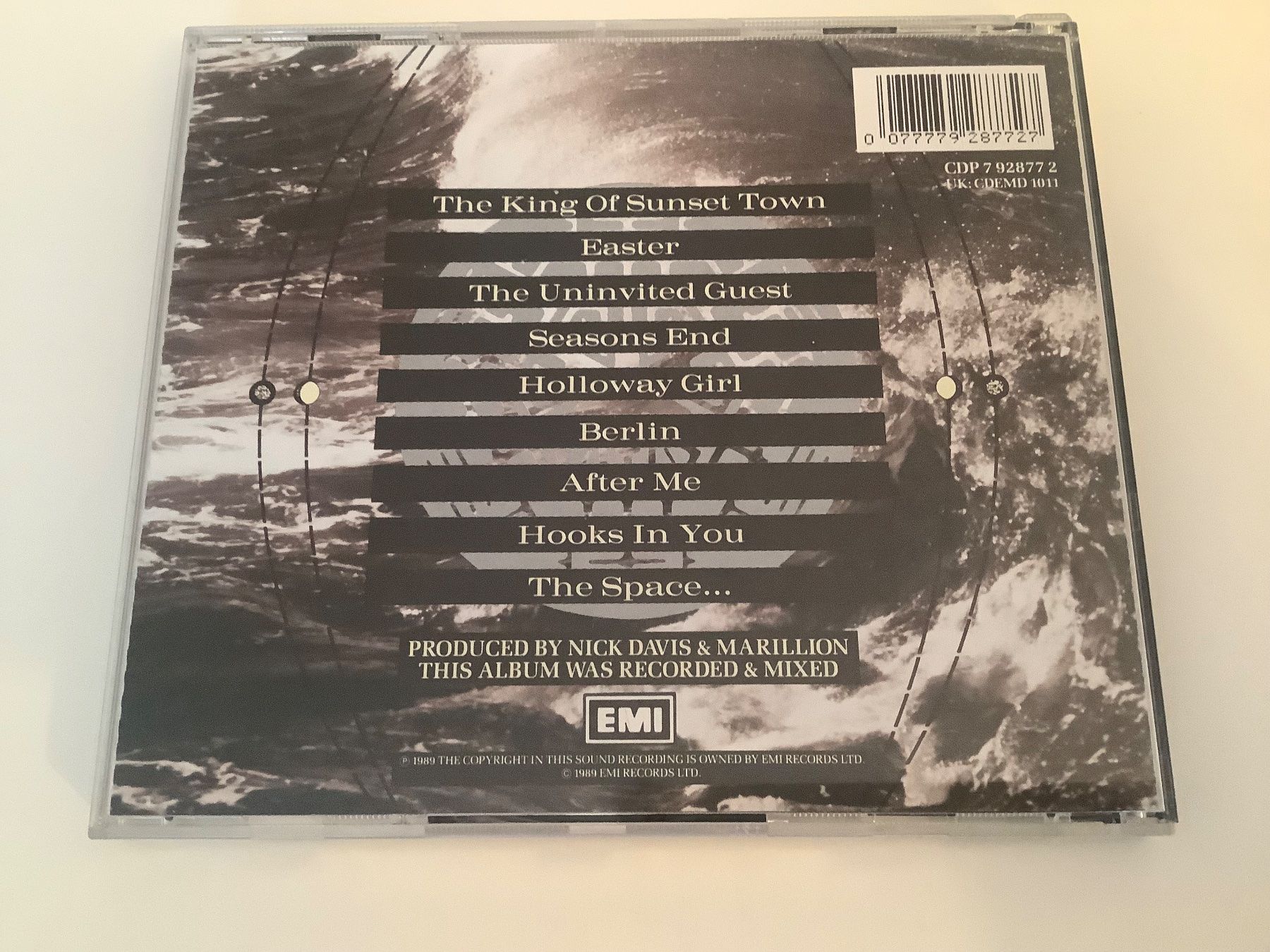 CD: Marillion / Seasons End / 1989 – Usato da Dübendorf venduto da Shreck 1