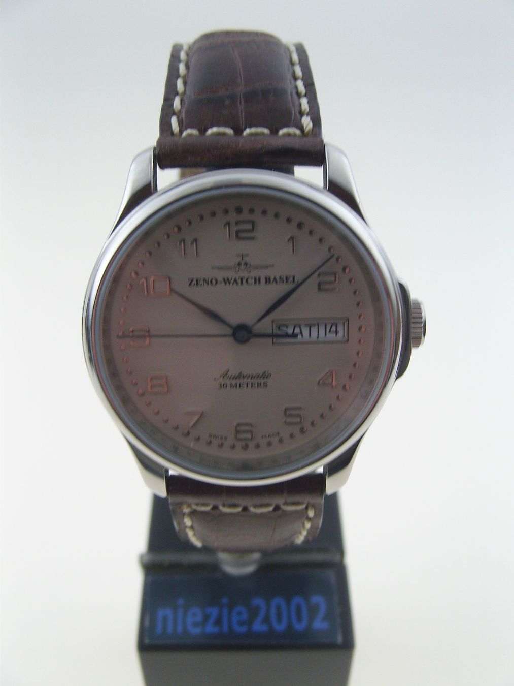 Zeno Uhren: Neue Zeno-Watch Basel Herrenuhr Basic Retro Automatic – Neu und originalverpackt aus Mels von niezie2002 3