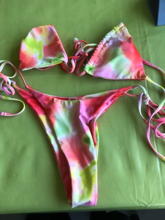 Damen Bikini S mit Wickeltuch
