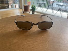 Nike Flexon Titan Brille mit magnetischem Sonnenclip – Neu