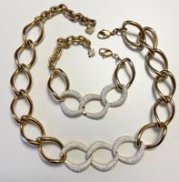 Kette mit Armband von Swarovski