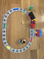Lego Duplo Eisenbahn Set mit Schienen akzeptabel