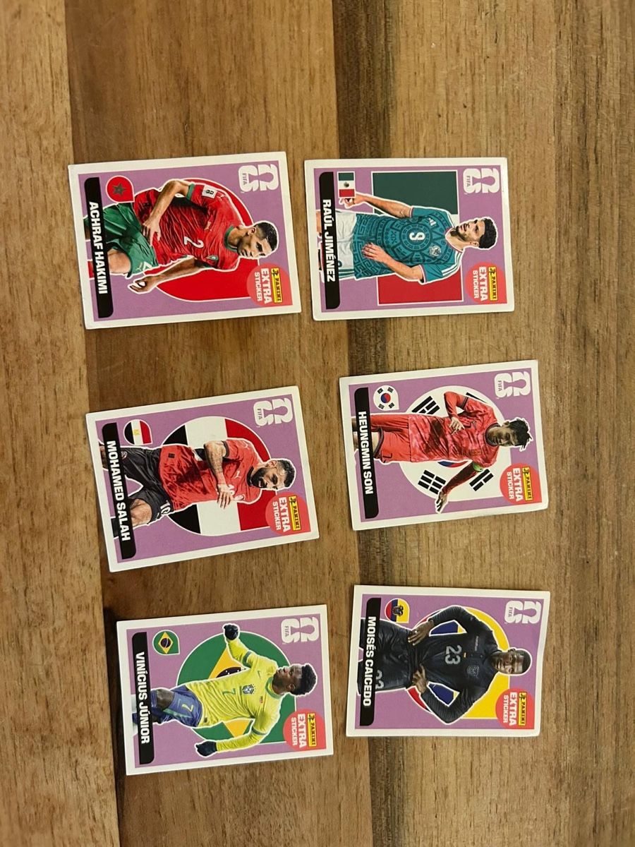Panini Sammelbilder & Trading cards: 6 Extrasticker Panini – Gebraucht aus Rain von Csharky